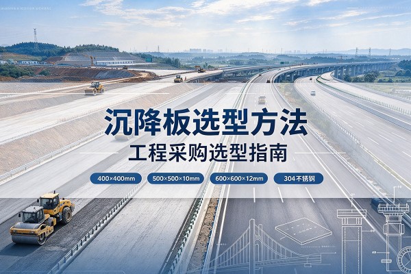 丰泽沉降板选择方法