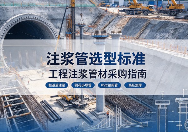 丰泽注浆管选型标准